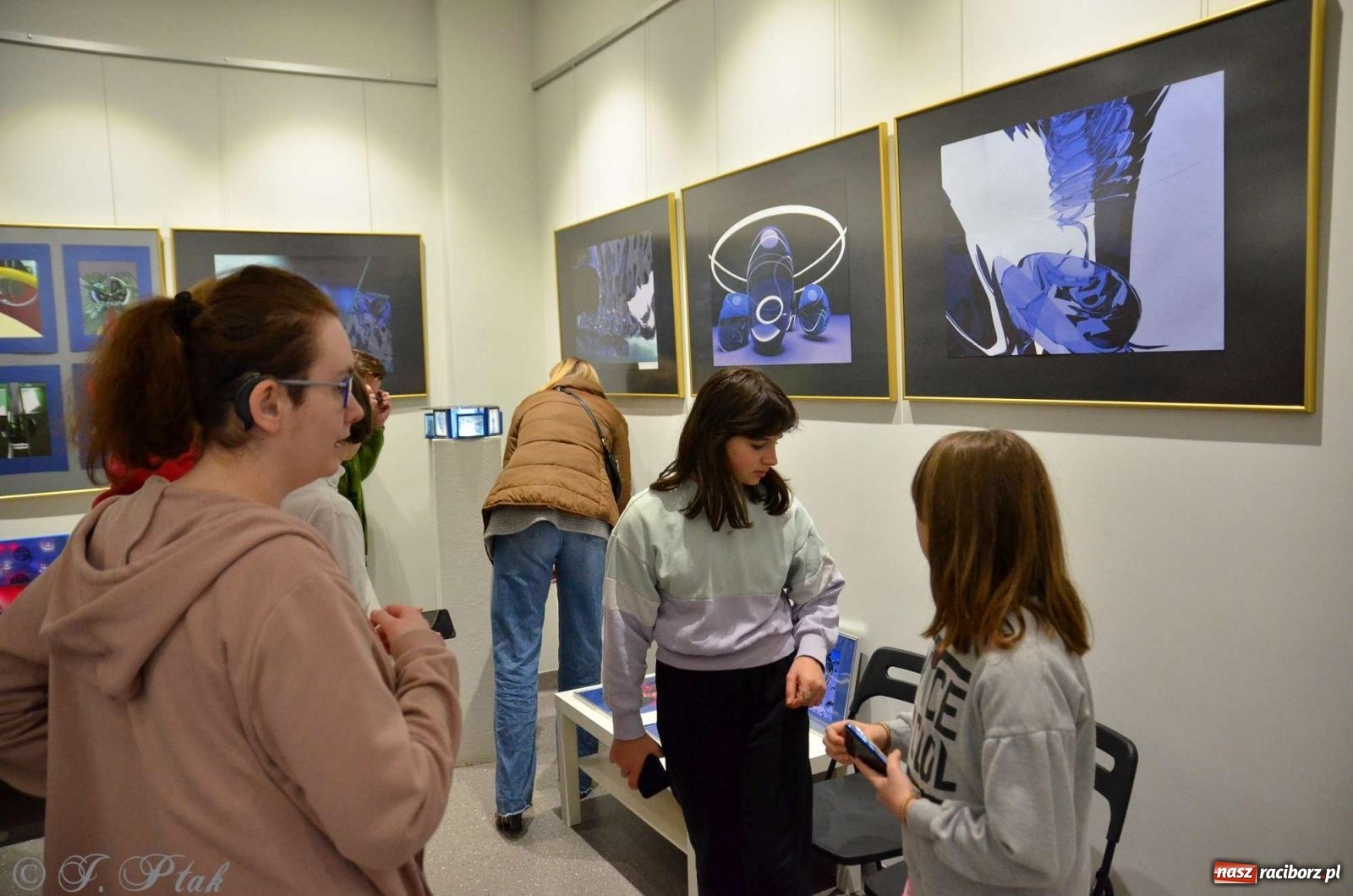 Zdjęcie w galerii na portalu naszraciborz.pl: Krajobrazy wektorowe Marka Furmanowicza [FOTO z WERNISAŻU] wiadomości z regionu