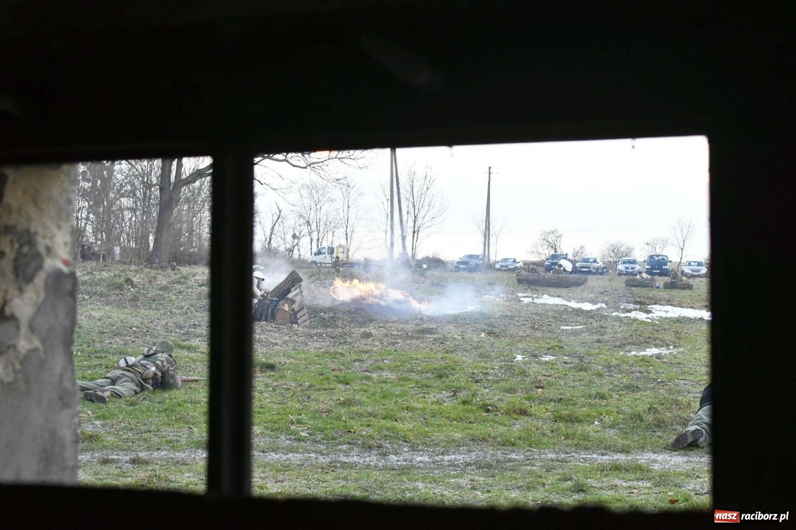 Zdjęcie w galerii na portalu naszraciborz.pl: Bitwa o Sławików - rekonstrukcja bitwy z 1945 r. [FOTO i WIDEO] wiadomości z regionu