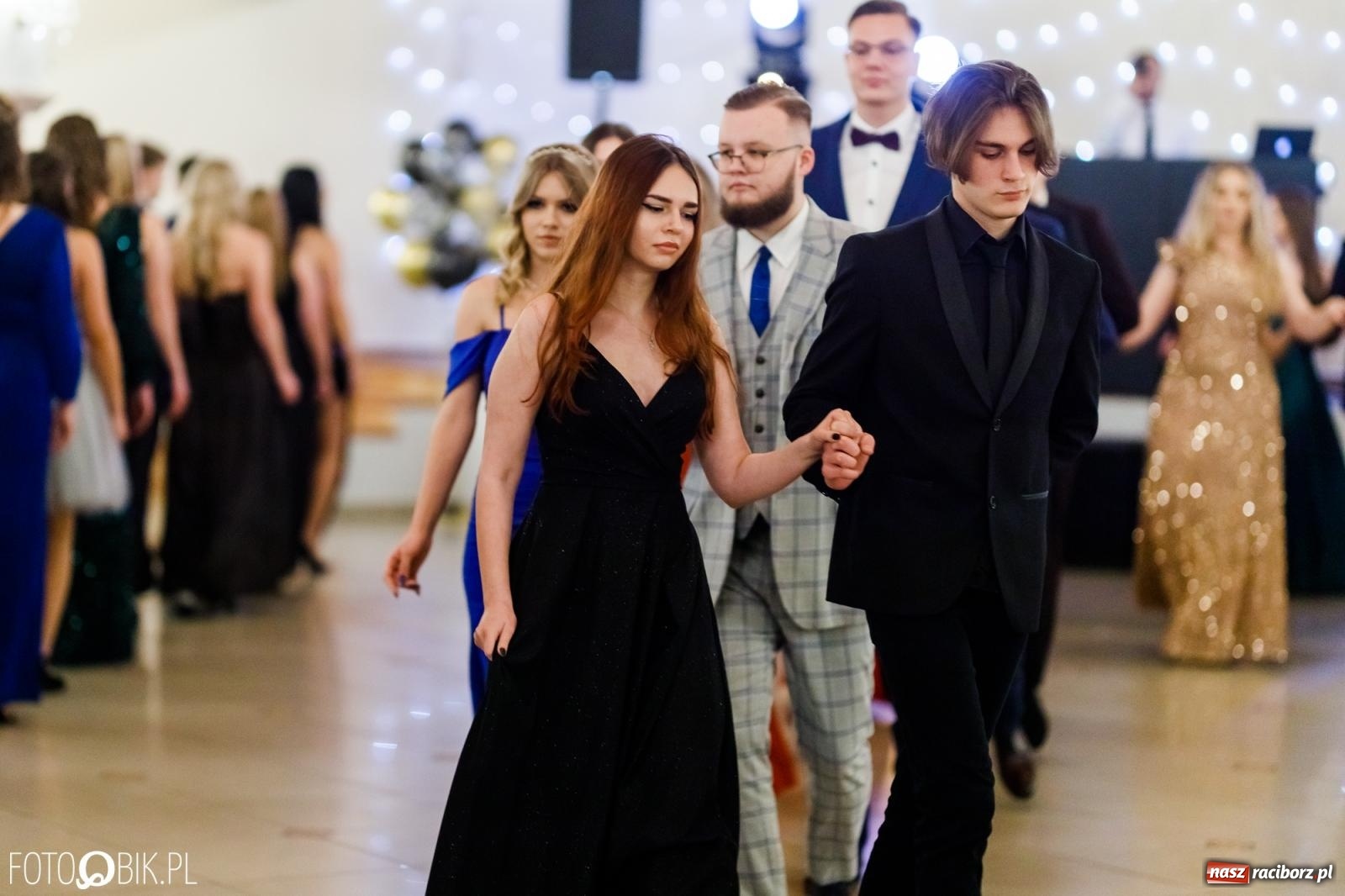 Zdjęcie w galerii na portalu naszraciborz.pl: Studniówka II LO im. Adama Mickiewicza [FOTO i WIDEO] wiadomości z regionu