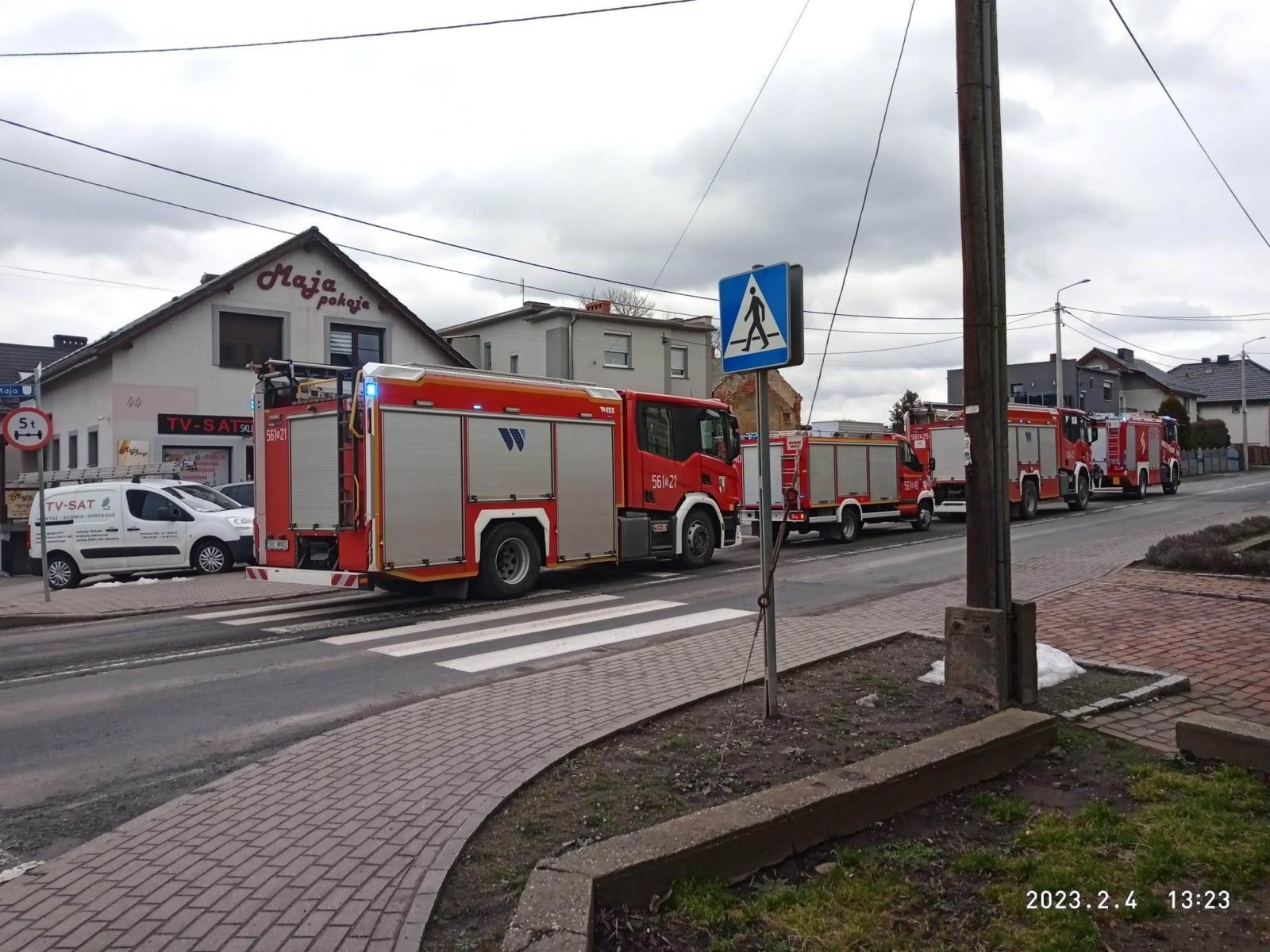 Zdjęcie w galerii na portalu naszraciborz.pl: W Pietrowicach Wielkich zawaliła się część budynku wiadomości z regionu