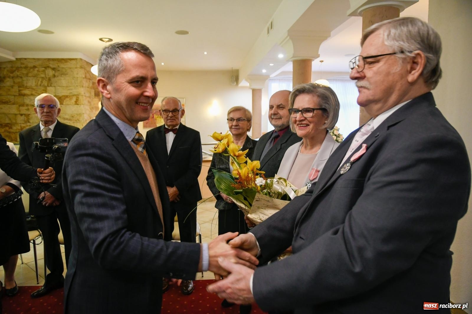 Zdjęcie w galerii na portalu naszraciborz.pl: Złote gody w raciborskim USC [FOTO i WIDEO] wiadomości z regionu