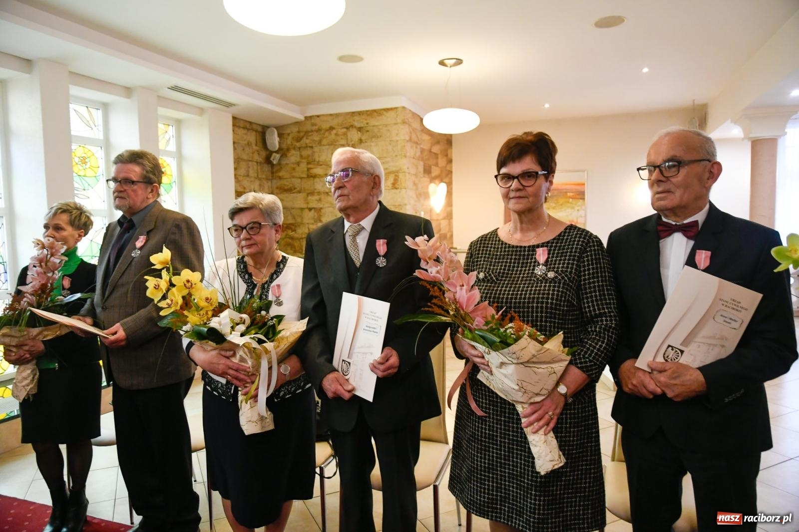 Zdjęcie w galerii na portalu naszraciborz.pl: Złote gody w raciborskim USC [FOTO i WIDEO] wiadomości z regionu