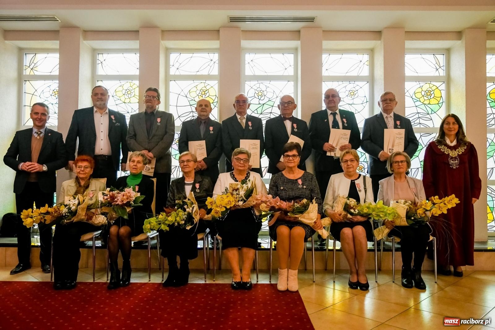 Zdjęcie w galerii na portalu naszraciborz.pl: Złote gody w raciborskim USC [FOTO i WIDEO] wiadomości z regionu