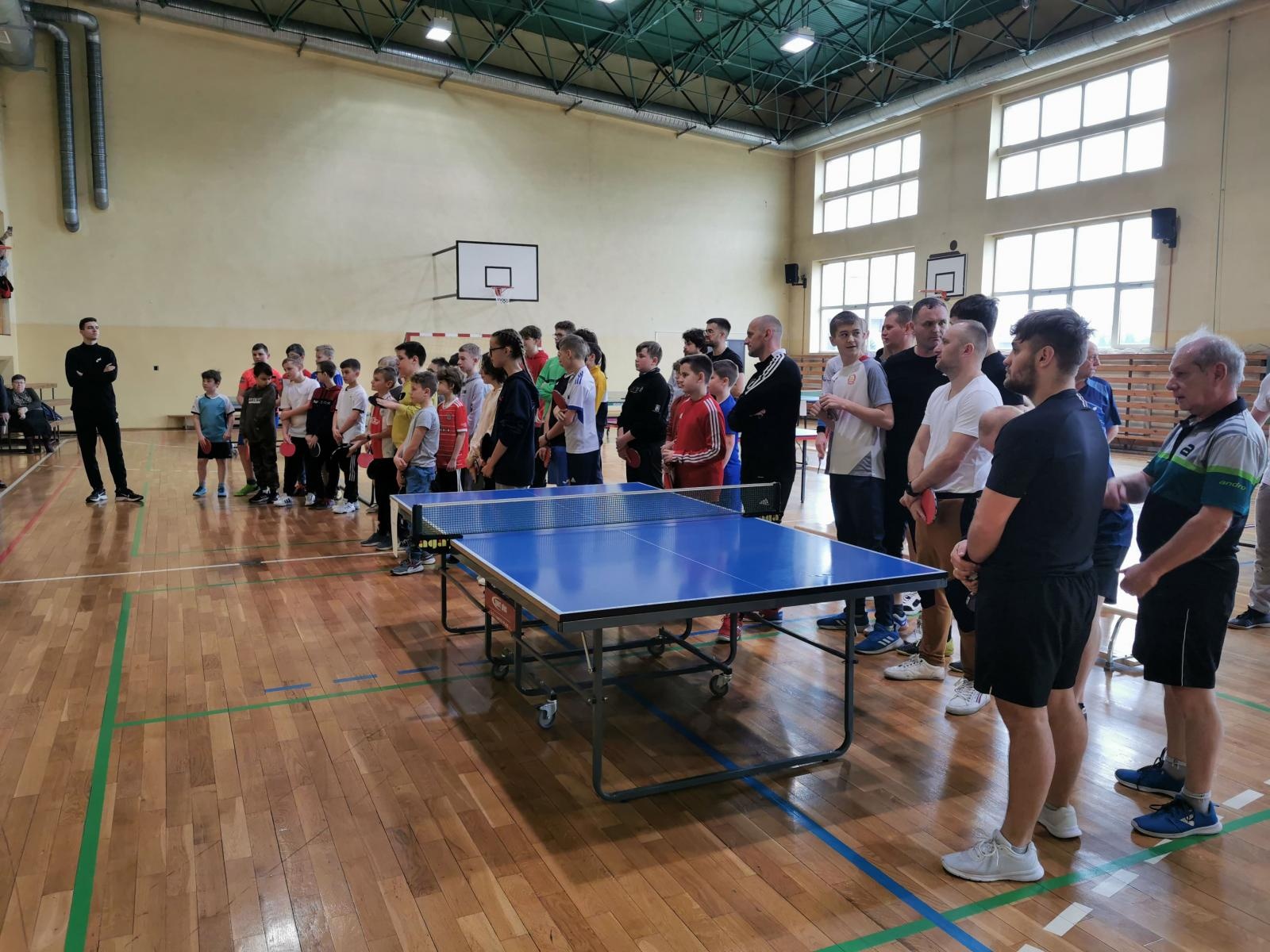 Zdjęcie w galerii na portalu naszraciborz.pl: Tenis stołowy. Rywalizacja o puchar wójta za nami wiadomości z regionu