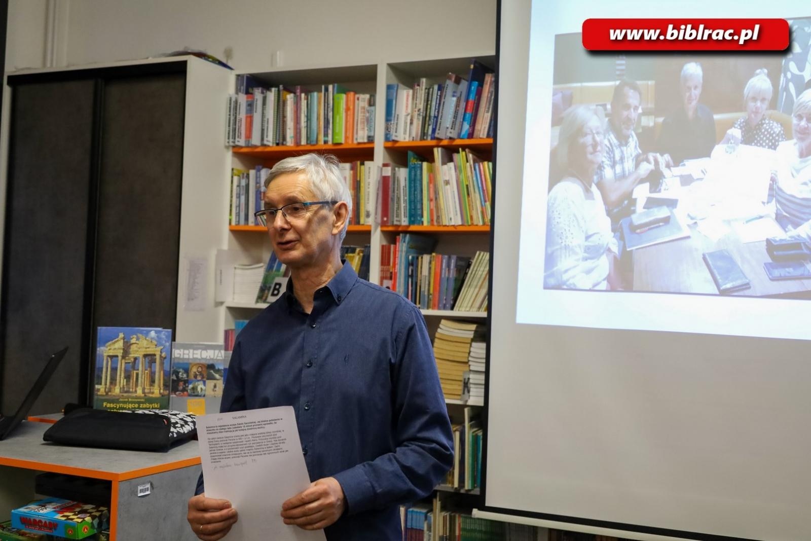 Zdjęcie w galerii na portalu naszraciborz.pl: Greckie Karaiby – żeglarska opowieść w markowickiej bibliotece wiadomości z regionu