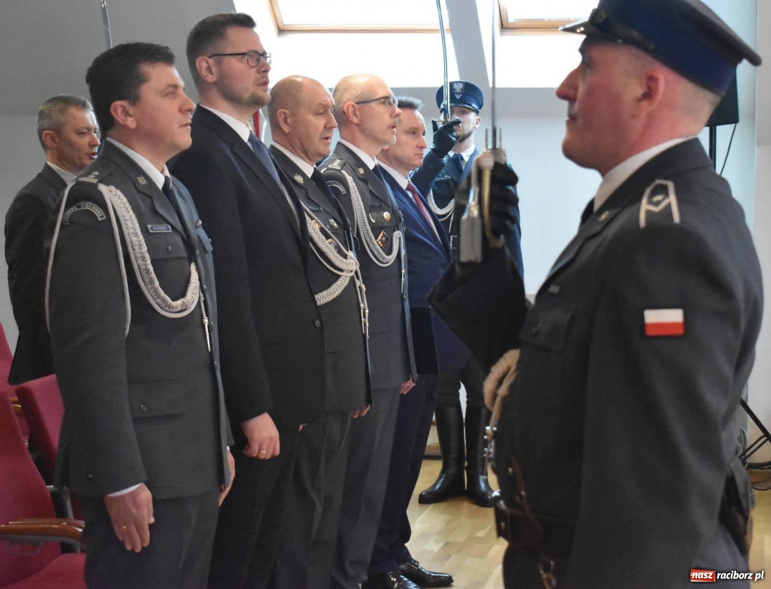 Zdjęcie w galerii na portalu naszraciborz.pl: Okręgowe obchody Dnia Tradycji Służby Więziennej na zamku w Raciborzu wiadomości z regionu