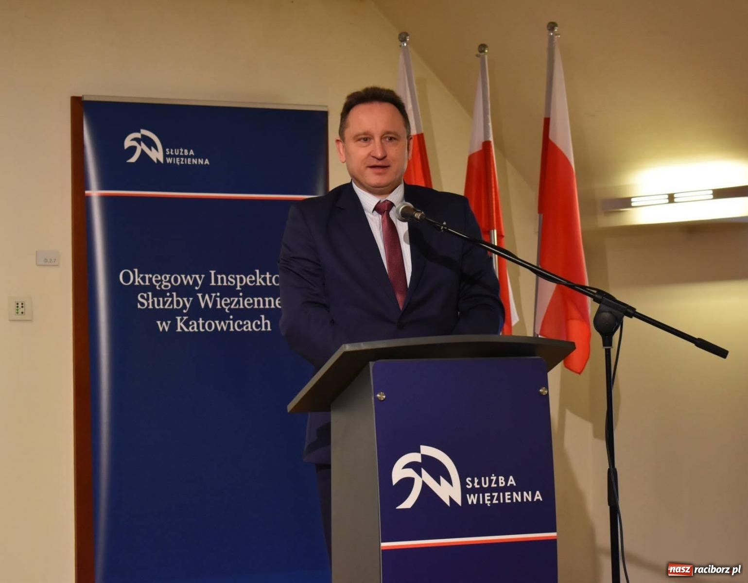 Zdjęcie w galerii na portalu naszraciborz.pl: Okręgowe obchody Dnia Tradycji Służby Więziennej na zamku w Raciborzu wiadomości z regionu