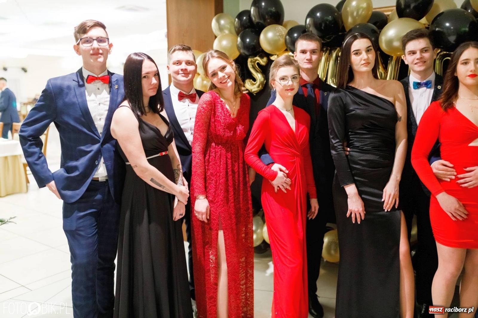 Zdjęcie w galerii na portalu naszraciborz.pl: Bal studniówkowy raciborskiego Mechanika [FOTO i WIDEO] wiadomości z regionu