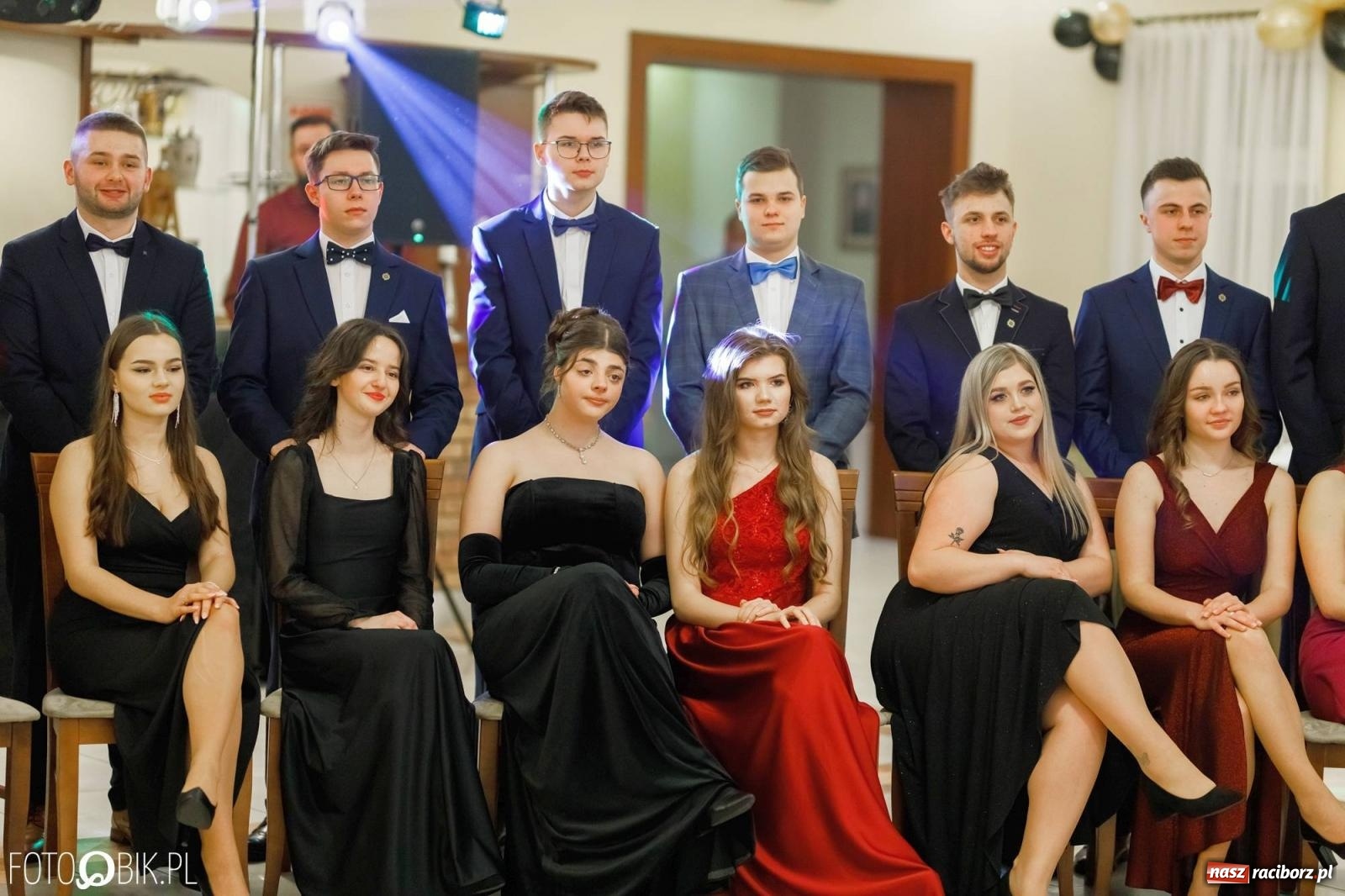 Zdjęcie w galerii na portalu naszraciborz.pl: Bal studniówkowy raciborskiego Mechanika [FOTO i WIDEO] wiadomości z regionu