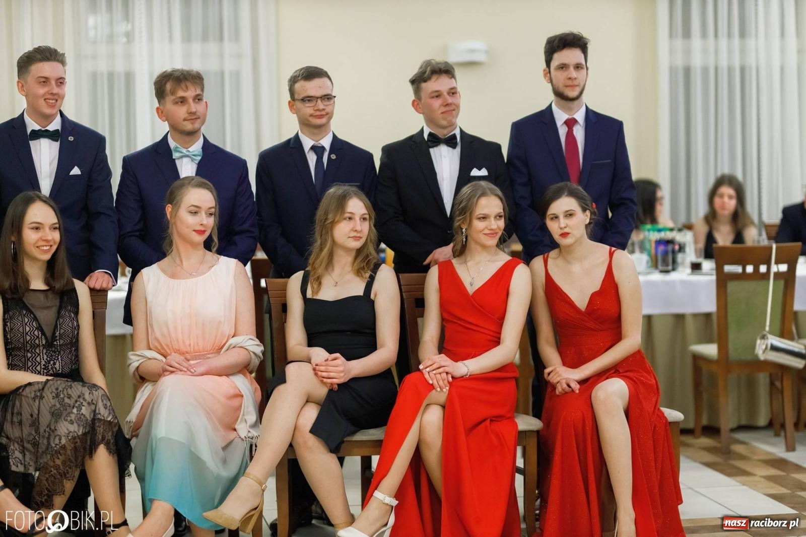 Zdjęcie w galerii na portalu naszraciborz.pl: Bal studniówkowy raciborskiego Mechanika [FOTO i WIDEO] wiadomości z regionu
