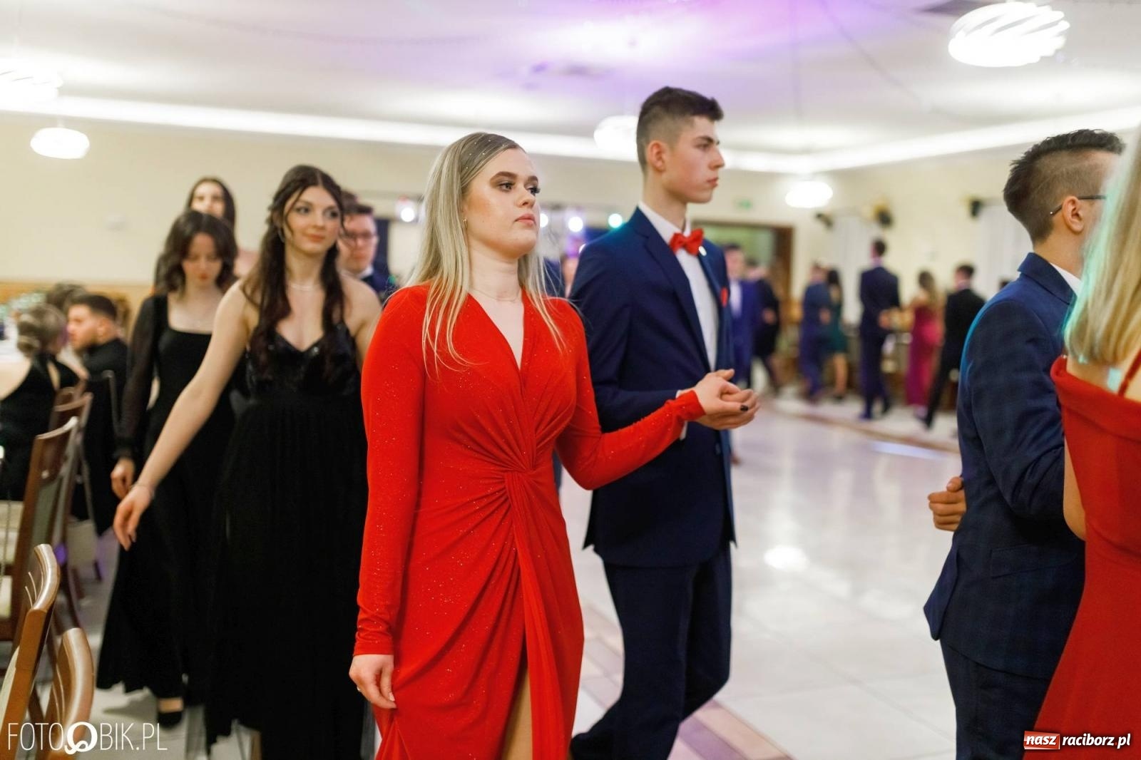 Zdjęcie w galerii na portalu naszraciborz.pl: Bal studniówkowy raciborskiego Mechanika [FOTO i WIDEO] wiadomości z regionu