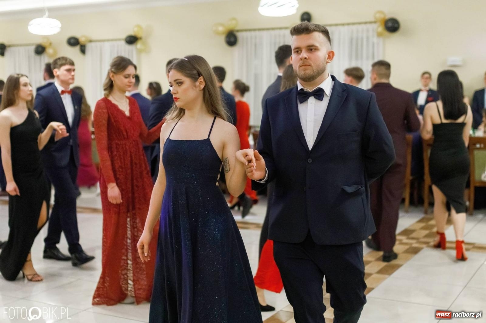 Zdjęcie w galerii na portalu naszraciborz.pl: Bal studniówkowy raciborskiego Mechanika [FOTO i WIDEO] wiadomości z regionu