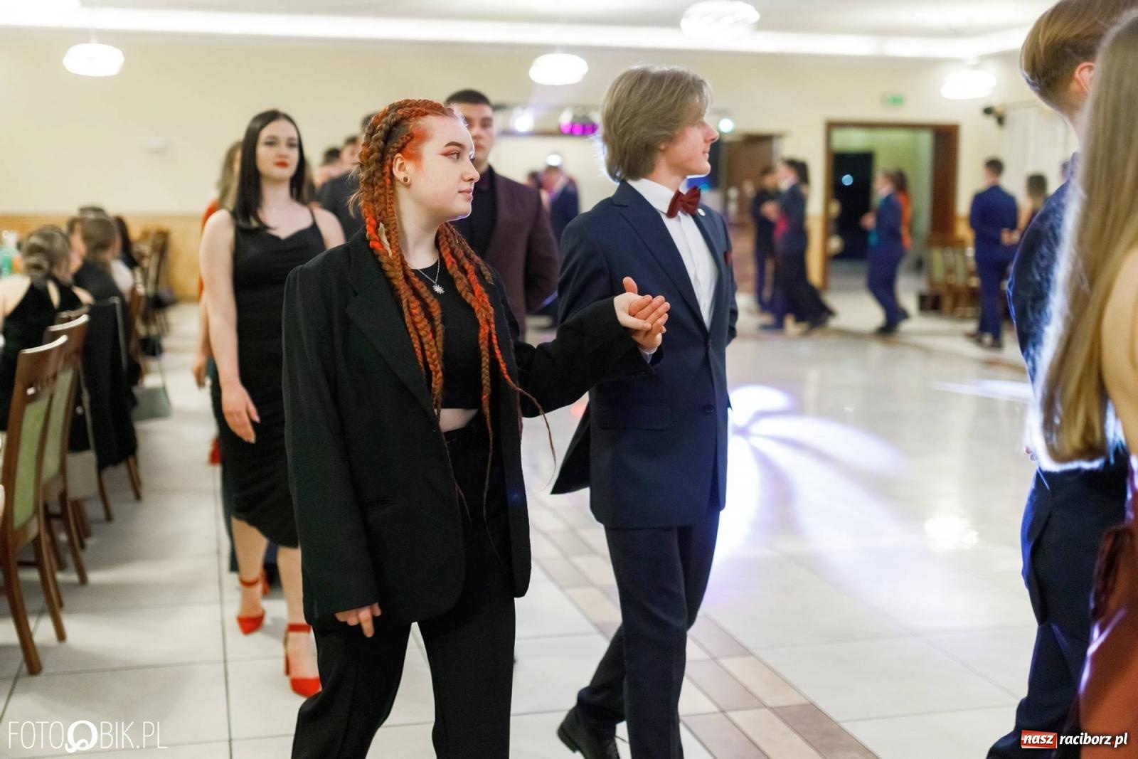 Zdjęcie w galerii na portalu naszraciborz.pl: Bal studniówkowy raciborskiego Mechanika [FOTO i WIDEO] wiadomości z regionu