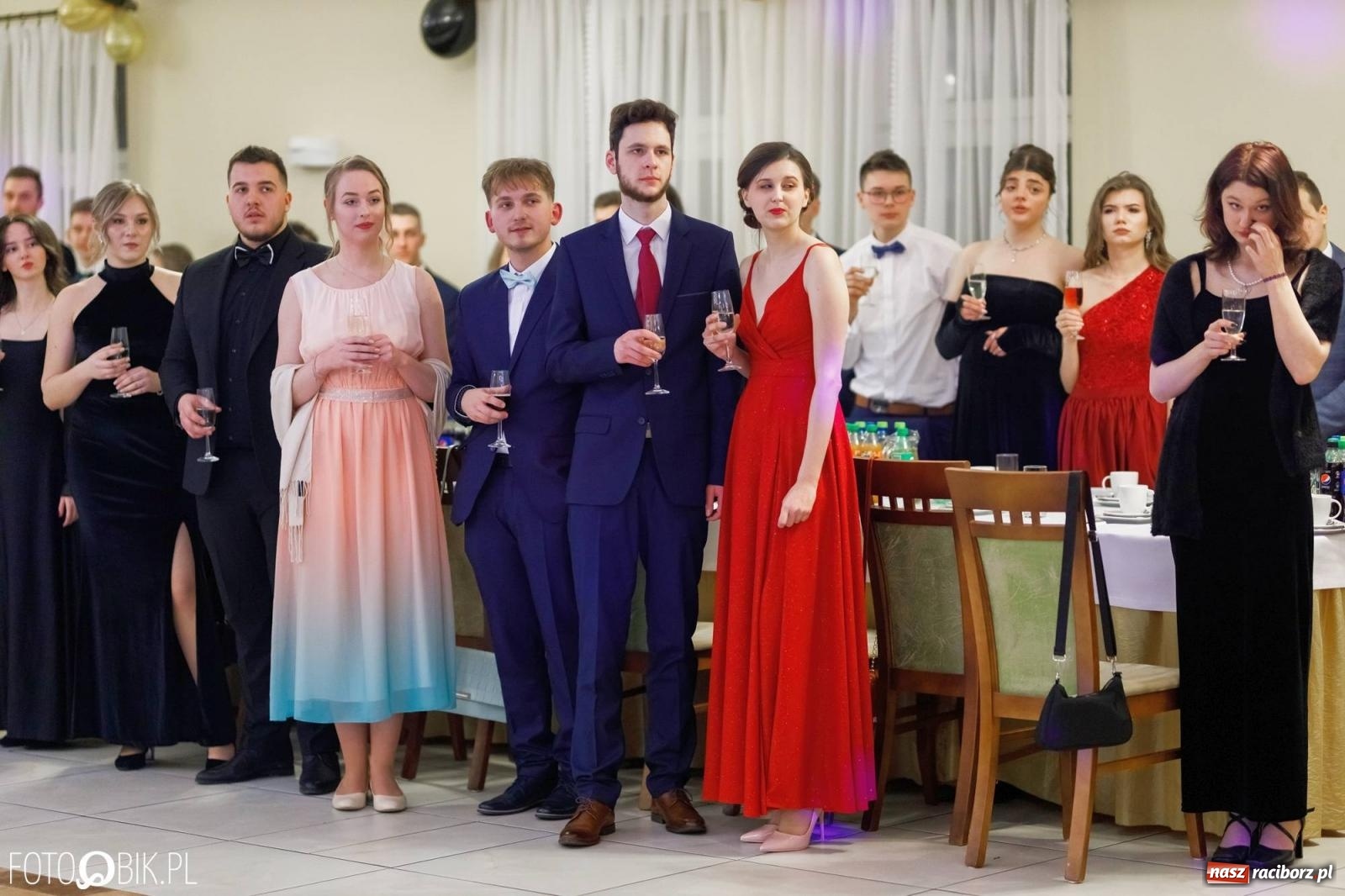 Zdjęcie w galerii na portalu naszraciborz.pl: Bal studniówkowy raciborskiego Mechanika [FOTO i WIDEO] wiadomości z regionu