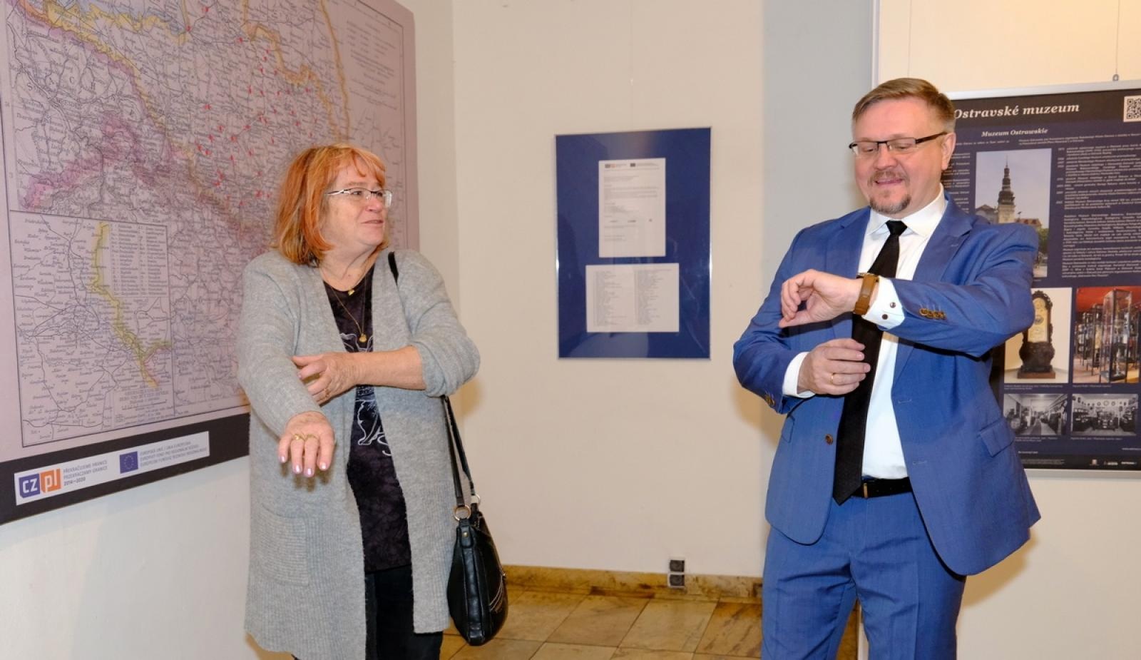 Zdjęcie w galerii na portalu naszraciborz.pl: Śląskie miasta wczoraj i dziś - nowa wystawa w Muzeum wiadomości z regionu