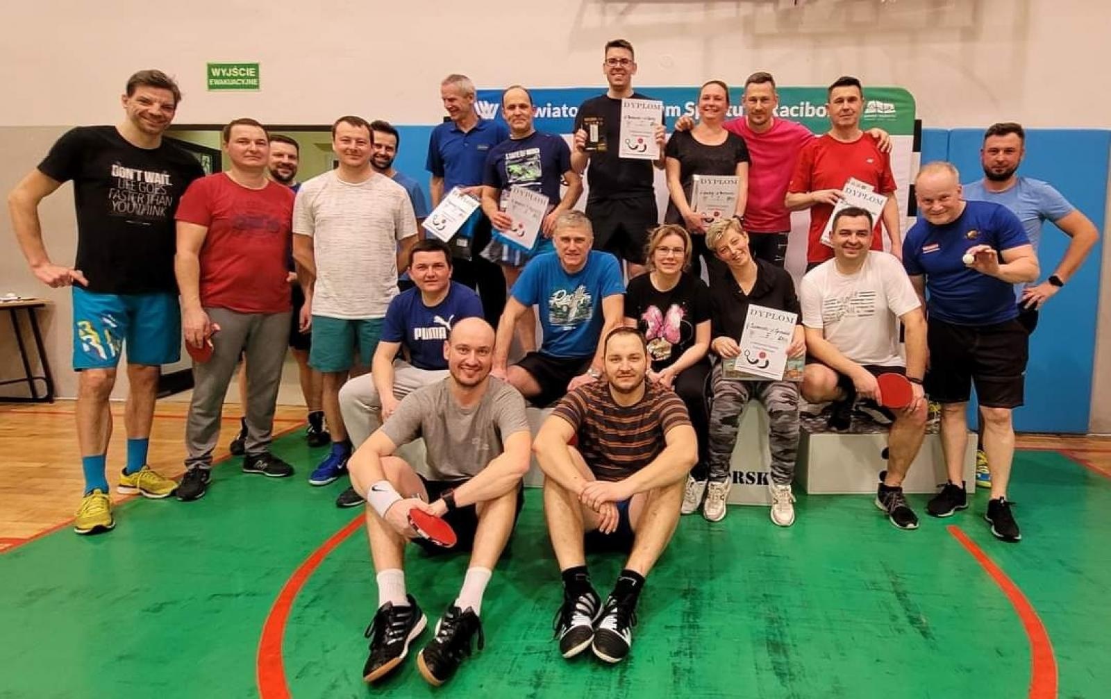 Zdjęcie w galerii na portalu naszraciborz.pl: Walentynkowy ping-pong w PCS wiadomości z regionu