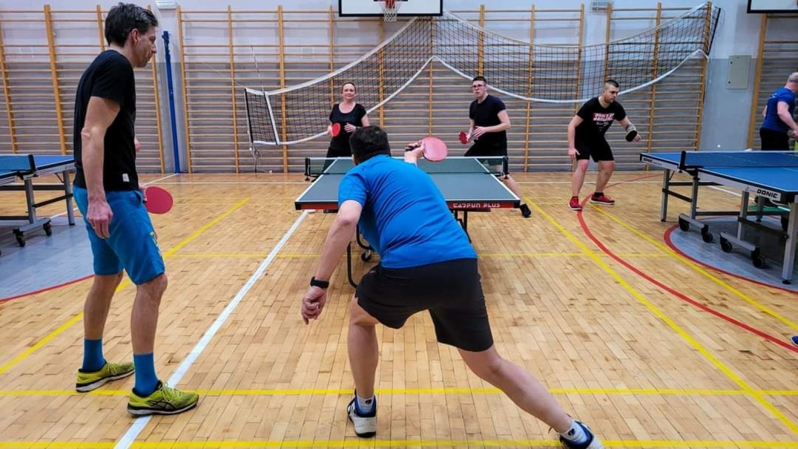 Zdjęcie w galerii na portalu naszraciborz.pl: Walentynkowy ping-pong w PCS wiadomości z regionu