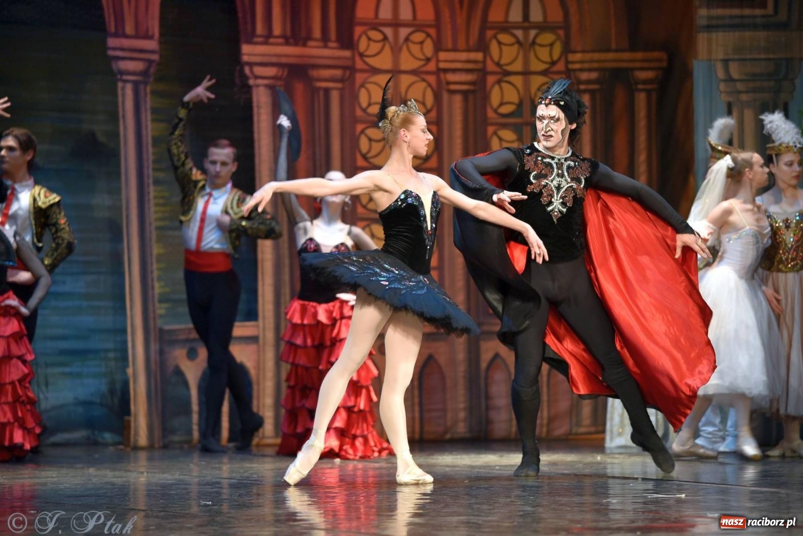 Zdjęcie w galerii na portalu naszraciborz.pl: Royal Ukrainian Ballet z Charkowa wystawił w Raciborzu Jezioro Łabędzie [FOTO i WIDEO] wiadomości z regionu
