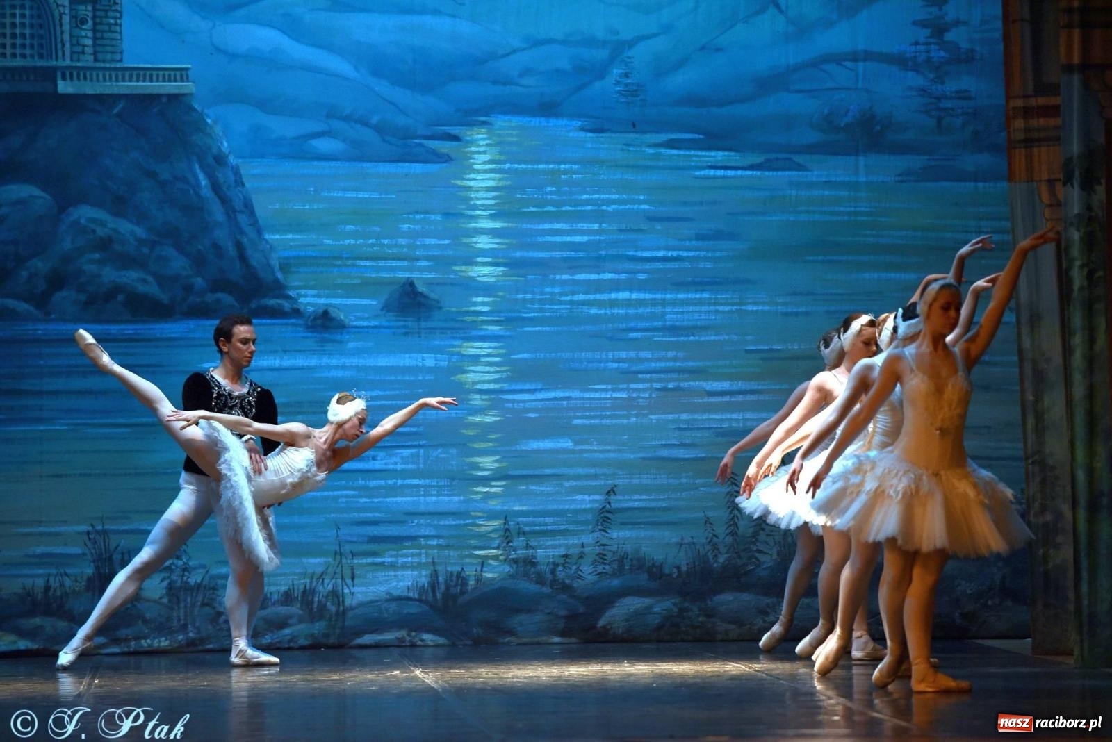 Zdjęcie w galerii na portalu naszraciborz.pl: Royal Ukrainian Ballet z Charkowa wystawił w Raciborzu Jezioro Łabędzie [FOTO i WIDEO] wiadomości z regionu