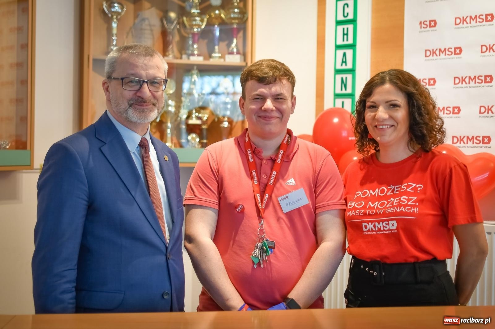 Zdjęcie w galerii na portalu naszraciborz.pl: #KOMÓRKOMANIA w Mechaniku. Druga akcja pod patronatem DKMS wiadomości z regionu