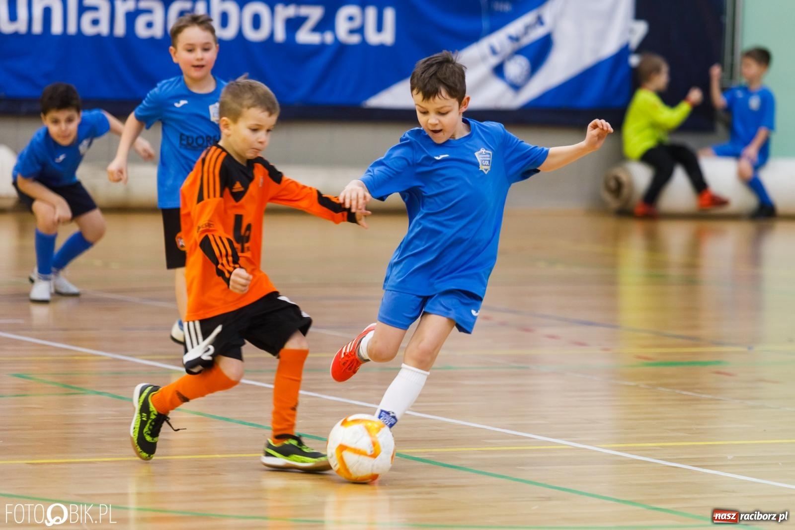 Zdjęcie w galerii na portalu naszraciborz.pl: Unia Cup. Halowa rywalizacja rocznika 2016 [FOTO] wiadomości z regionu