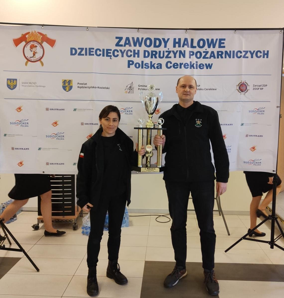 Zdjęcie w galerii na portalu naszraciborz.pl: Dziecięca Drużyna Pożarnicza z Roszkowa wygrywa w Zakrzowie wiadomości z regionu