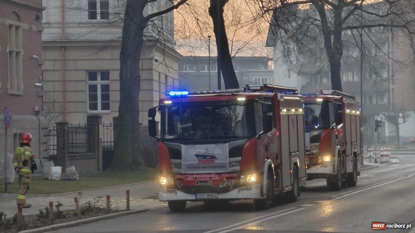 Zdjęcie w galerii na portalu naszraciborz.pl: Raport 998. Poranny alarm z monitoringu przy Wojska Polskiego wiadomości z regionu