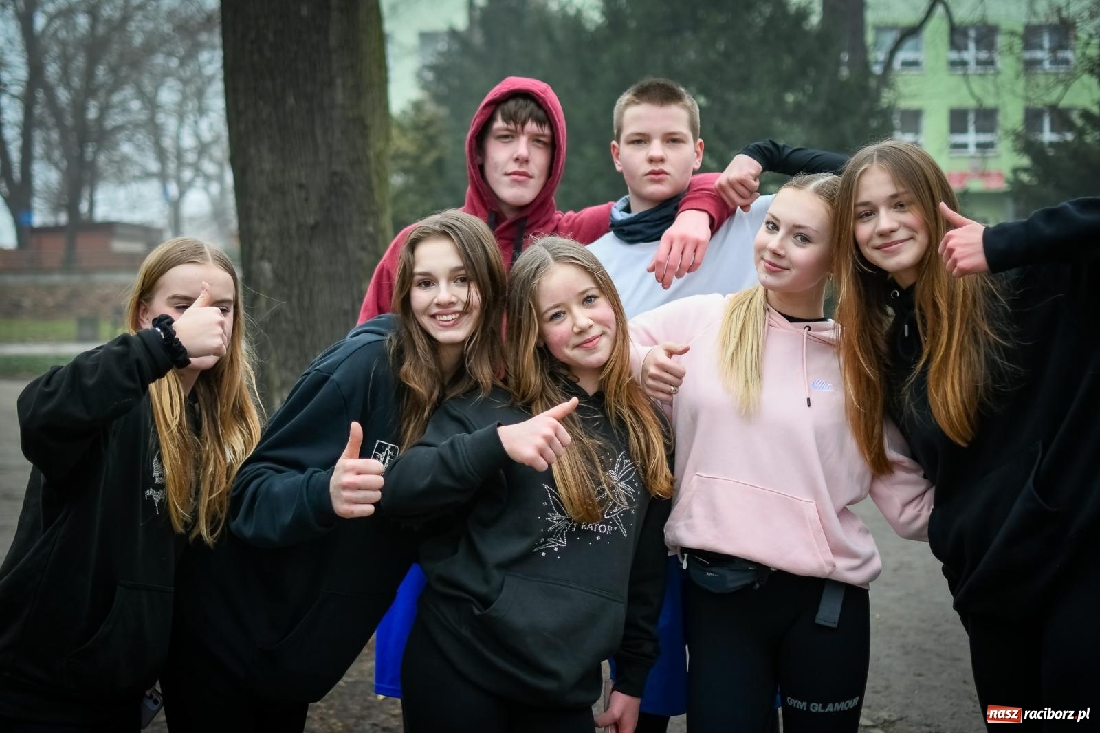 Zdjęcie w galerii na portalu naszraciborz.pl: Uczniowie z raciborskich szkół pobiegli dla Nicole [FOTO i WIDEO] wiadomości z regionu