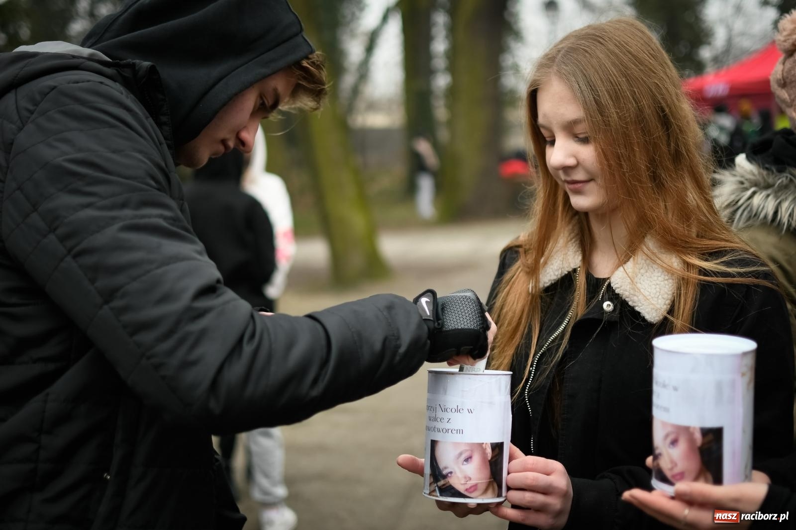 Zdjęcie w galerii na portalu naszraciborz.pl: Uczniowie z raciborskich szkół pobiegli dla Nicole [FOTO i WIDEO] wiadomości z regionu