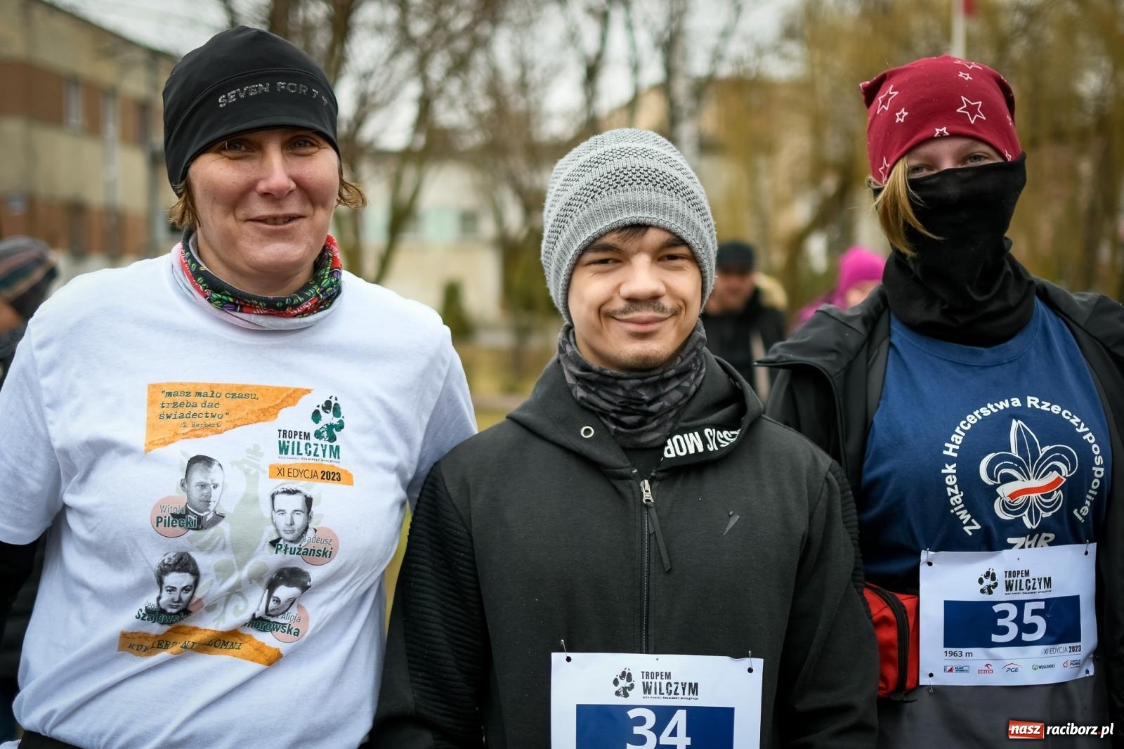Zdjęcie w galerii na portalu naszraciborz.pl: Tropem Wilczym - Bieg Pamięci Żołnierzy Wyklętych w Raciborzu [FOTO i WIDEO] wiadomości z regionu