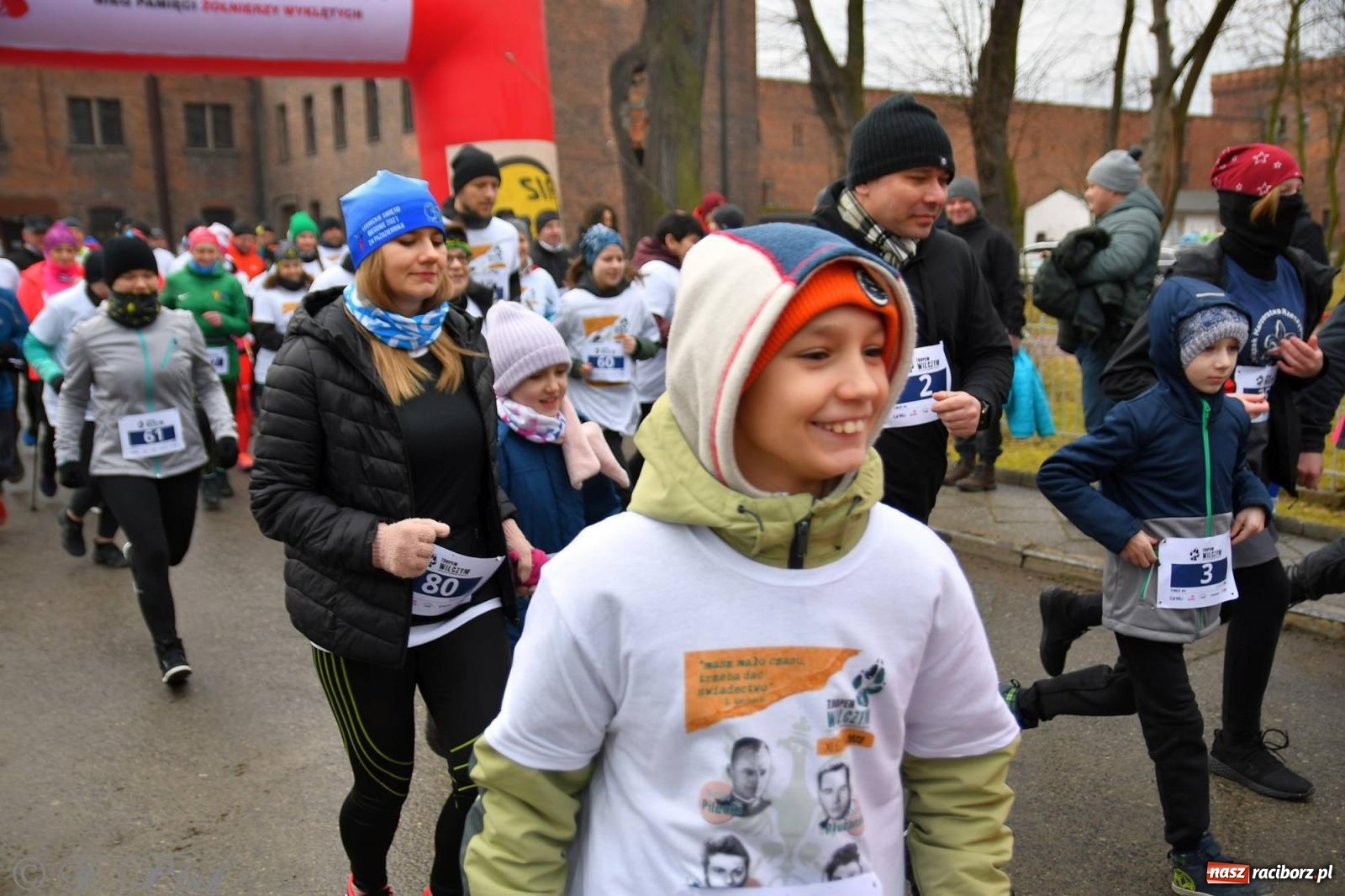 Zdjęcie w galerii na portalu naszraciborz.pl: Tropem Wilczym - Bieg Pamięci Żołnierzy Wyklętych w Raciborzu [FOTO i WIDEO] wiadomości z regionu
