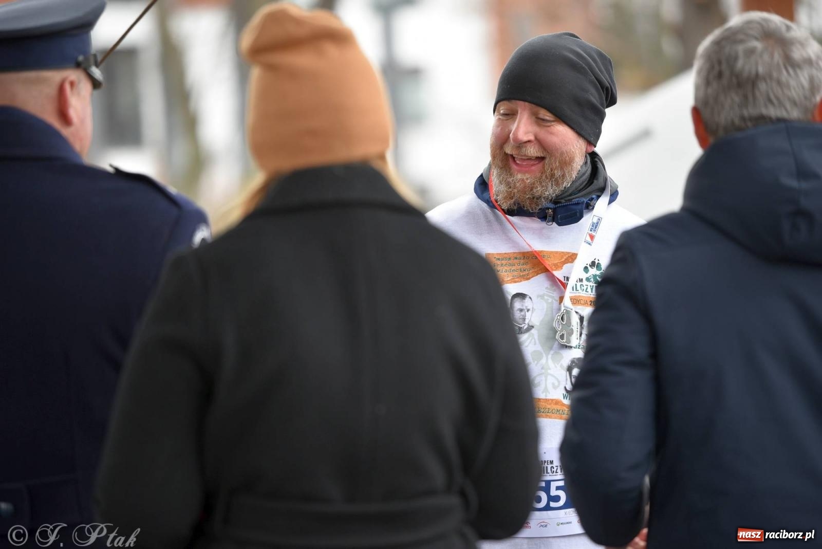 Zdjęcie w galerii na portalu naszraciborz.pl: Tropem Wilczym - Bieg Pamięci Żołnierzy Wyklętych w Raciborzu [FOTO i WIDEO] wiadomości z regionu