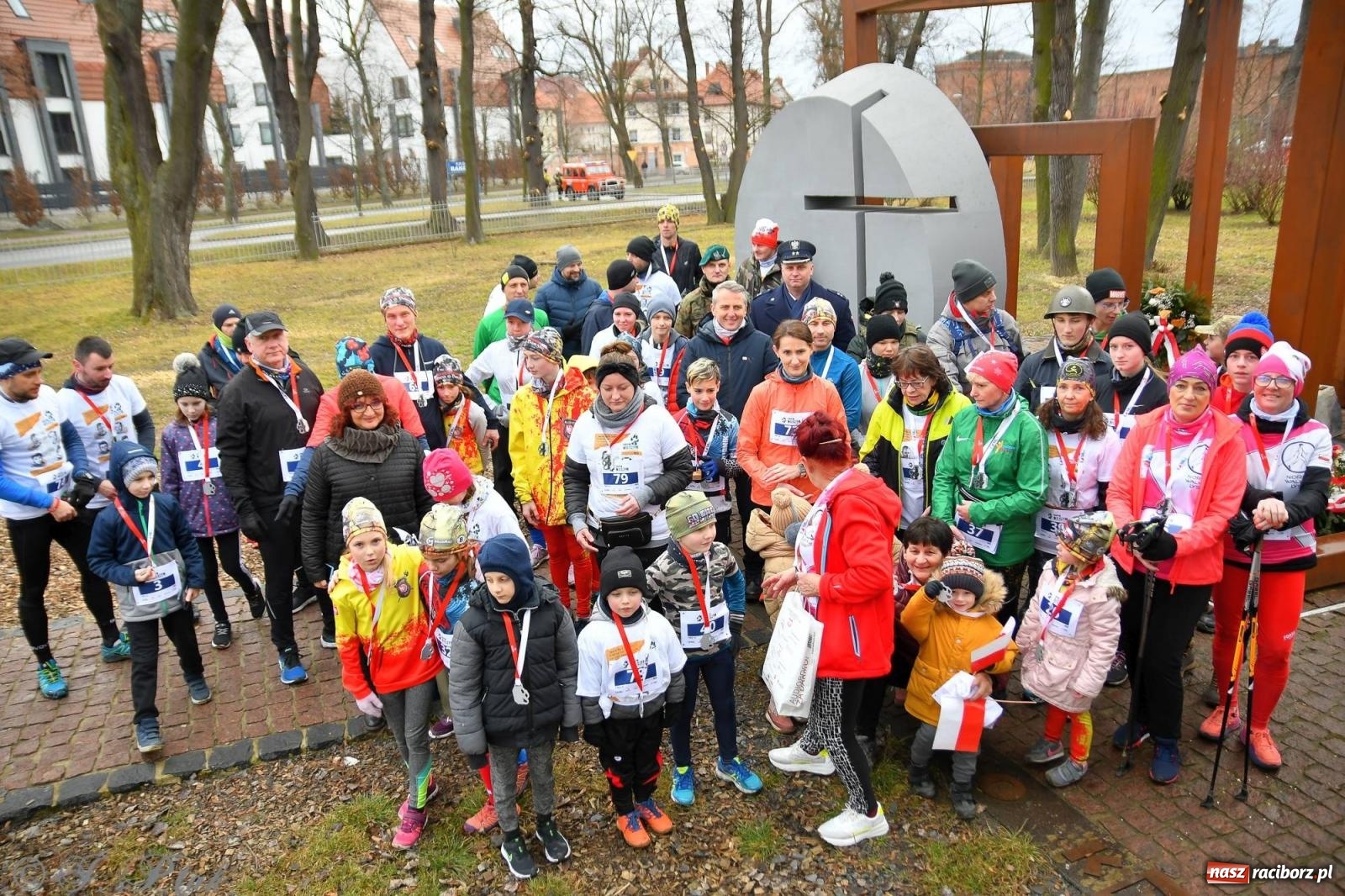 Zdjęcie w galerii na portalu naszraciborz.pl: Tropem Wilczym - Bieg Pamięci Żołnierzy Wyklętych w Raciborzu [FOTO i WIDEO] wiadomości z regionu