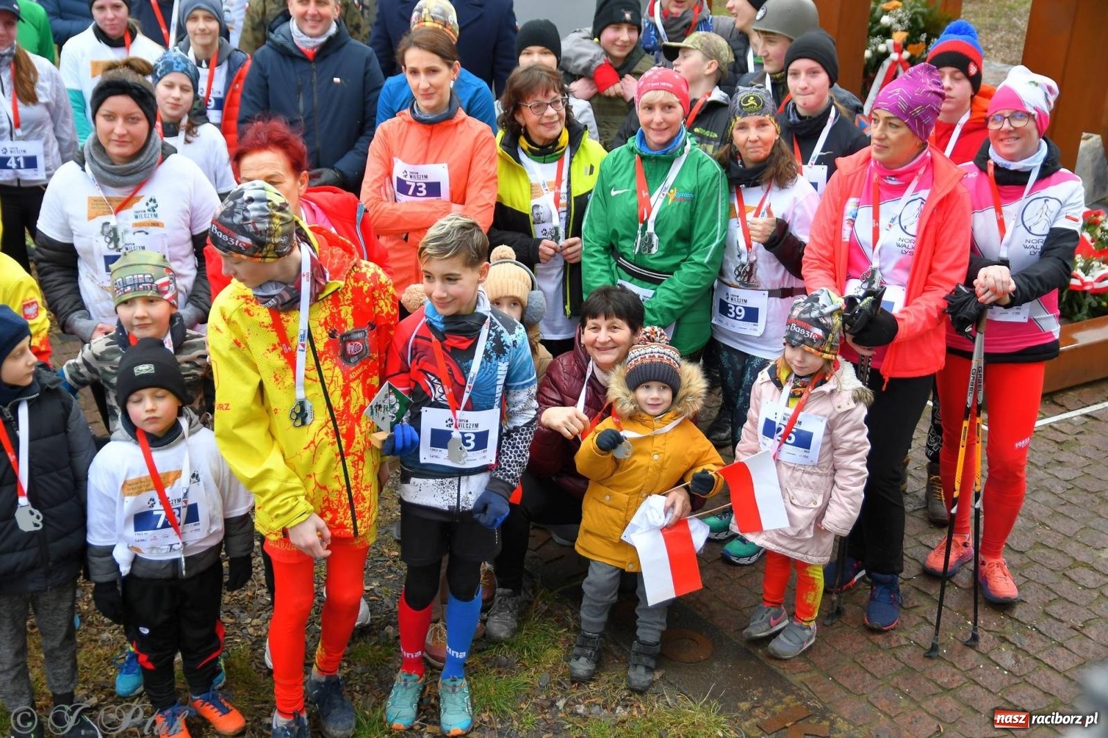 Zdjęcie w galerii na portalu naszraciborz.pl: Tropem Wilczym - Bieg Pamięci Żołnierzy Wyklętych w Raciborzu [FOTO i WIDEO] wiadomości z regionu