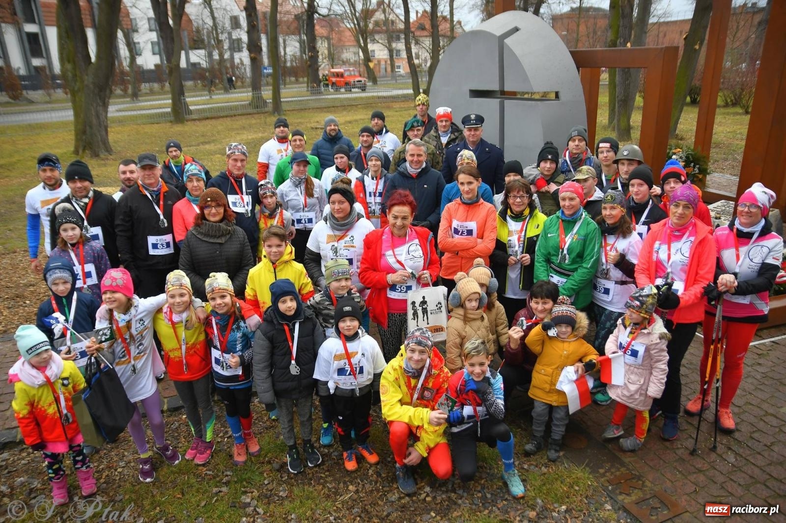 Zdjęcie w galerii na portalu naszraciborz.pl: Tropem Wilczym - Bieg Pamięci Żołnierzy Wyklętych w Raciborzu [FOTO i WIDEO] wiadomości z regionu