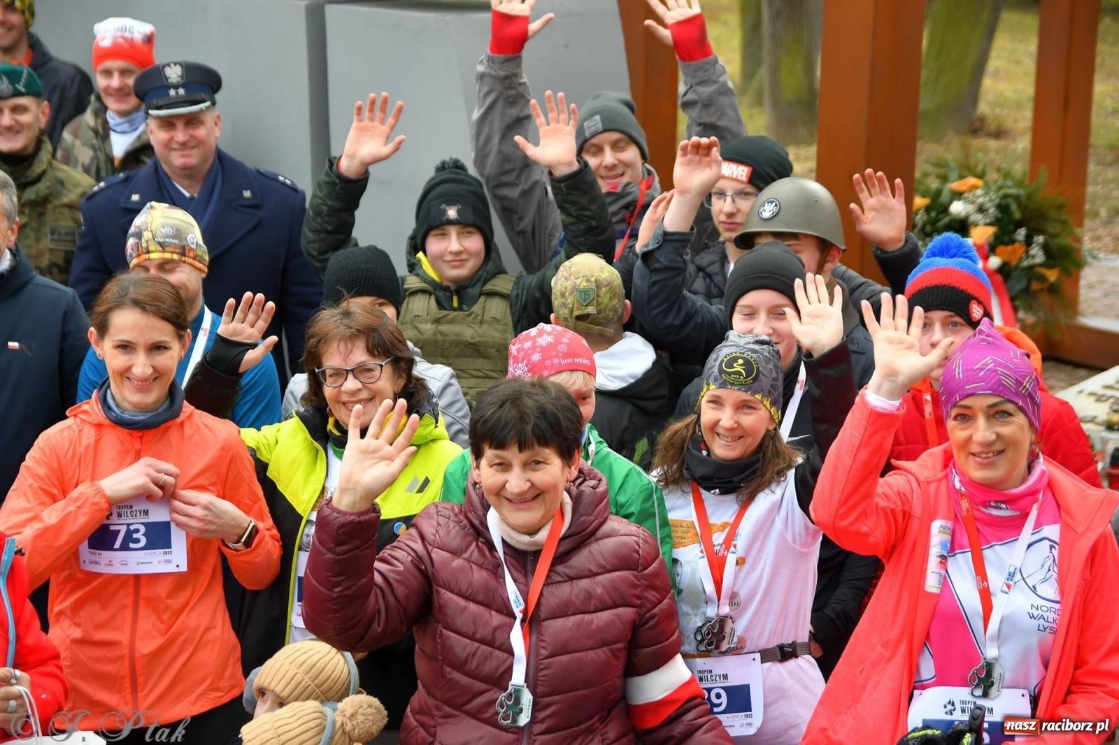 Zdjęcie w galerii na portalu naszraciborz.pl: Tropem Wilczym - Bieg Pamięci Żołnierzy Wyklętych w Raciborzu [FOTO i WIDEO] wiadomości z regionu