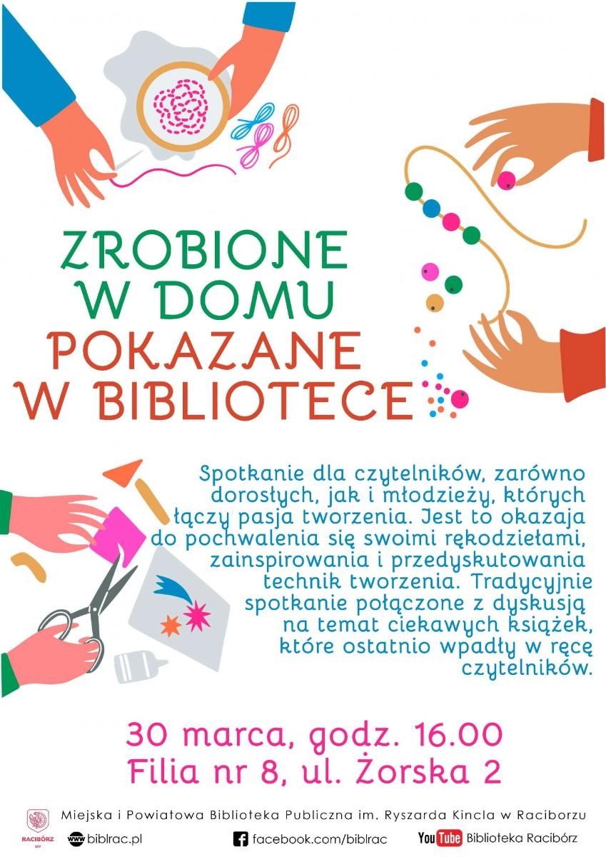 Zdjęcie w galerii na portalu naszraciborz.pl: Marzec w raciborskiej bibliotece wiadomości z regionu