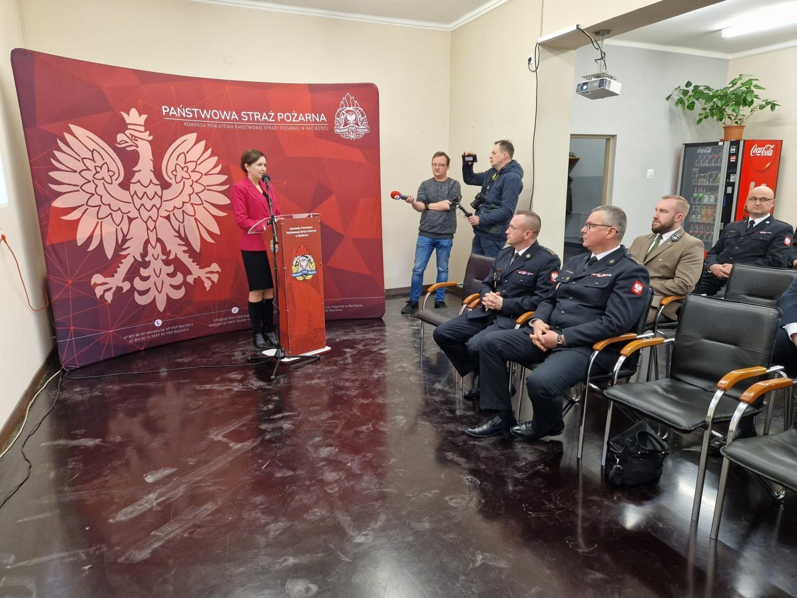 Zdjęcie w galerii na portalu naszraciborz.pl: Narada roczna przy Reymonta. Strażacy podsumowali rok 2022 wiadomości z regionu