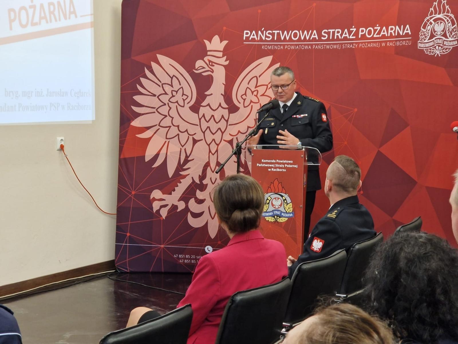 Zdjęcie w galerii na portalu naszraciborz.pl: Narada roczna przy Reymonta. Strażacy podsumowali rok 2022 wiadomości z regionu