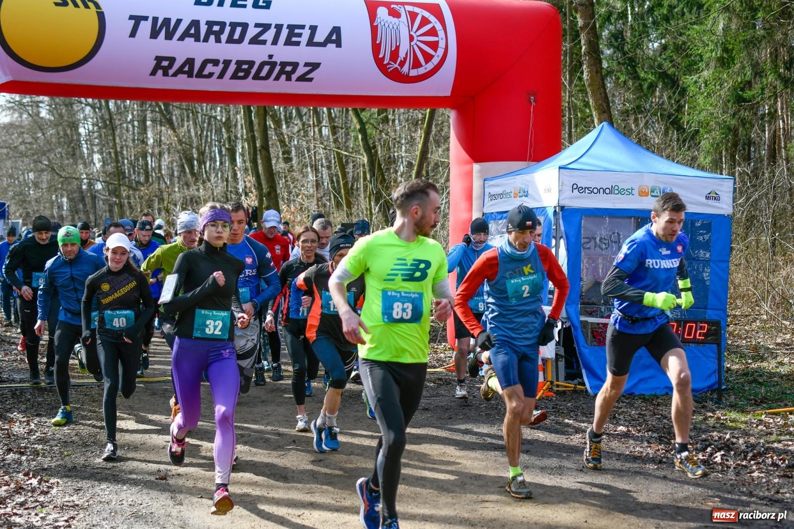 Zdjęcie w galerii na portalu naszraciborz.pl: Robert Antczak wygrał XI raciborski Bieg Twardziela [FOTO i WIDEO] wiadomości z regionu