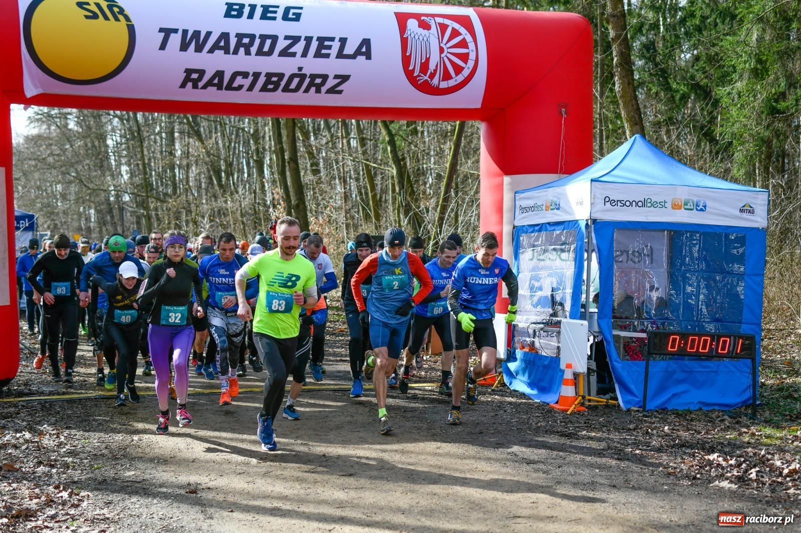 Zdjęcie w galerii na portalu naszraciborz.pl: Robert Antczak wygrał XI raciborski Bieg Twardziela [FOTO i WIDEO] wiadomości z regionu