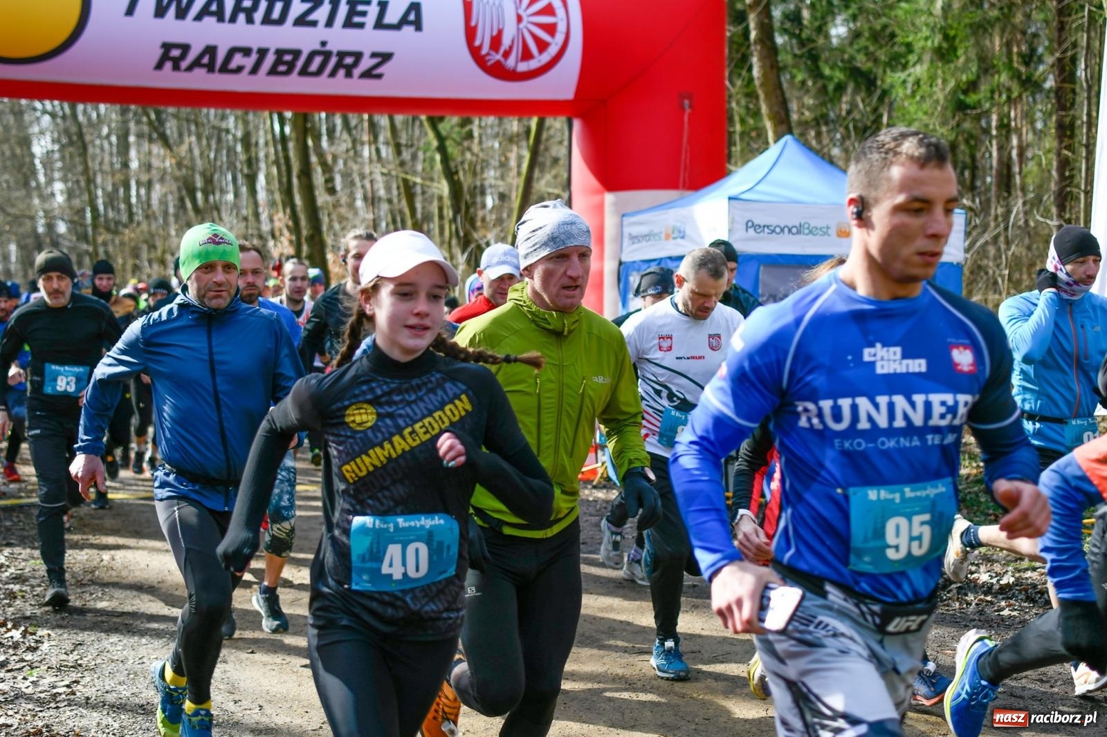 Zdjęcie w galerii na portalu naszraciborz.pl: Robert Antczak wygrał XI raciborski Bieg Twardziela [FOTO i WIDEO] wiadomości z regionu