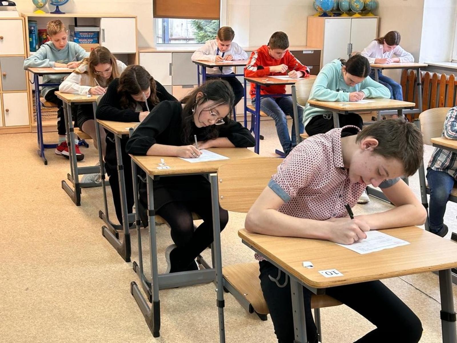 Zdjęcie w galerii na portalu naszraciborz.pl: Dzień Liczby Pi, czyli testowanie pamięci w ZSP w Zabełkowie wiadomości z regionu