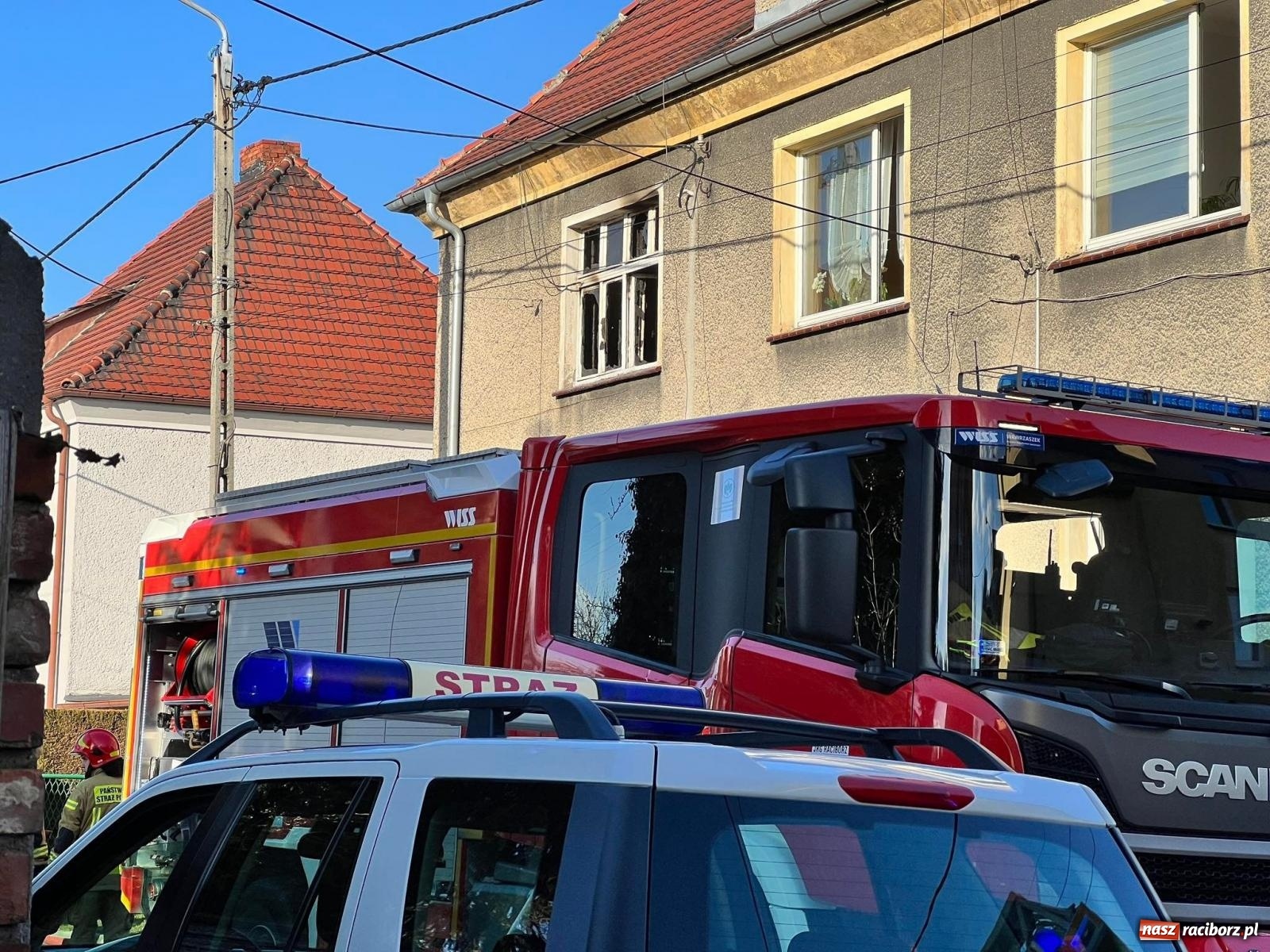 Zdjęcie w galerii na portalu naszraciborz.pl: 80 tys. złotych strat po pożarze przy Kanałowej [FOTO] wiadomości z regionu