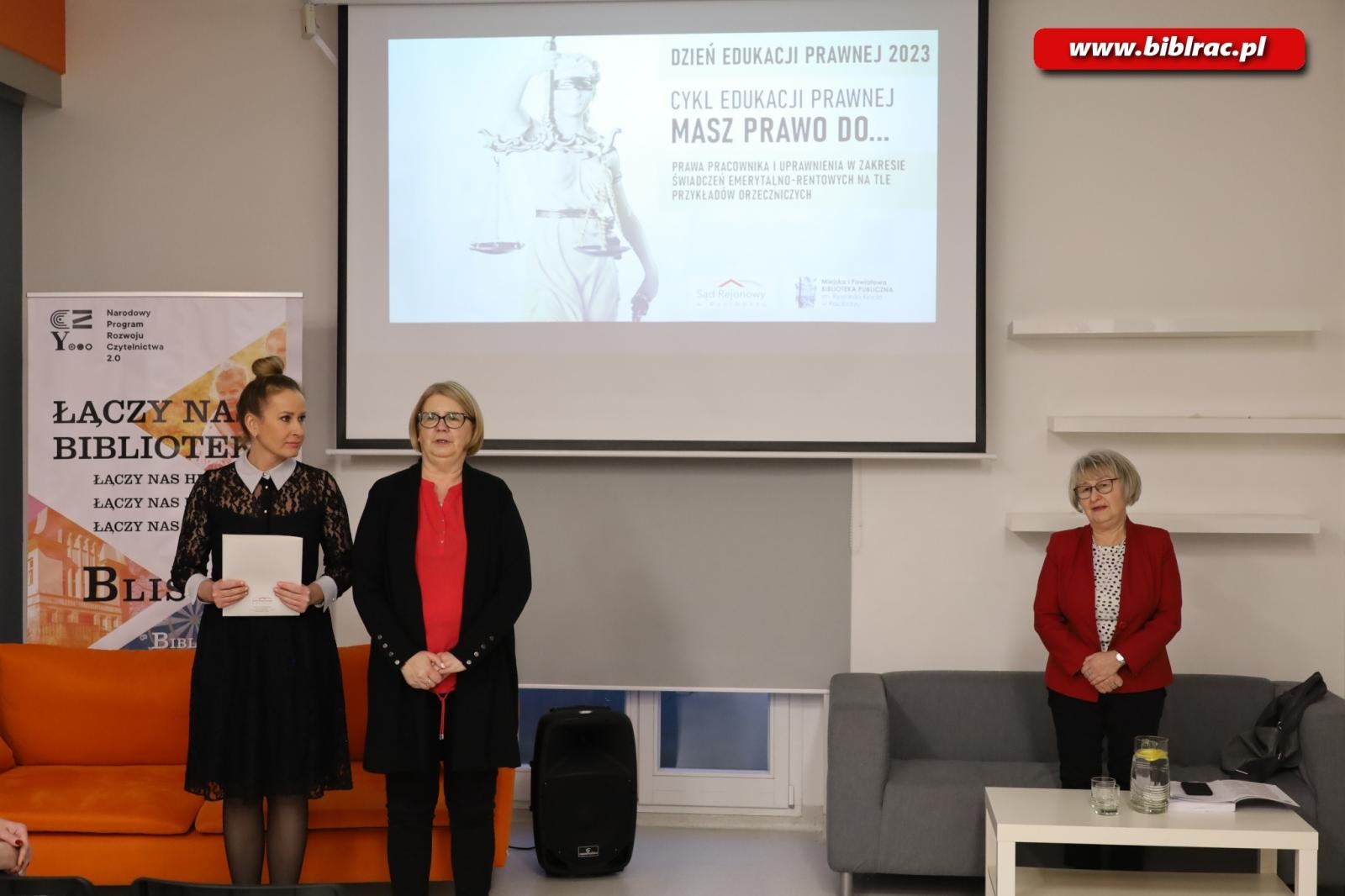 Zdjęcie w galerii na portalu naszraciborz.pl: Masz prawo do... Cykl Edukacji Prawnej w Bibliotece w Raciborzu wiadomości z regionu