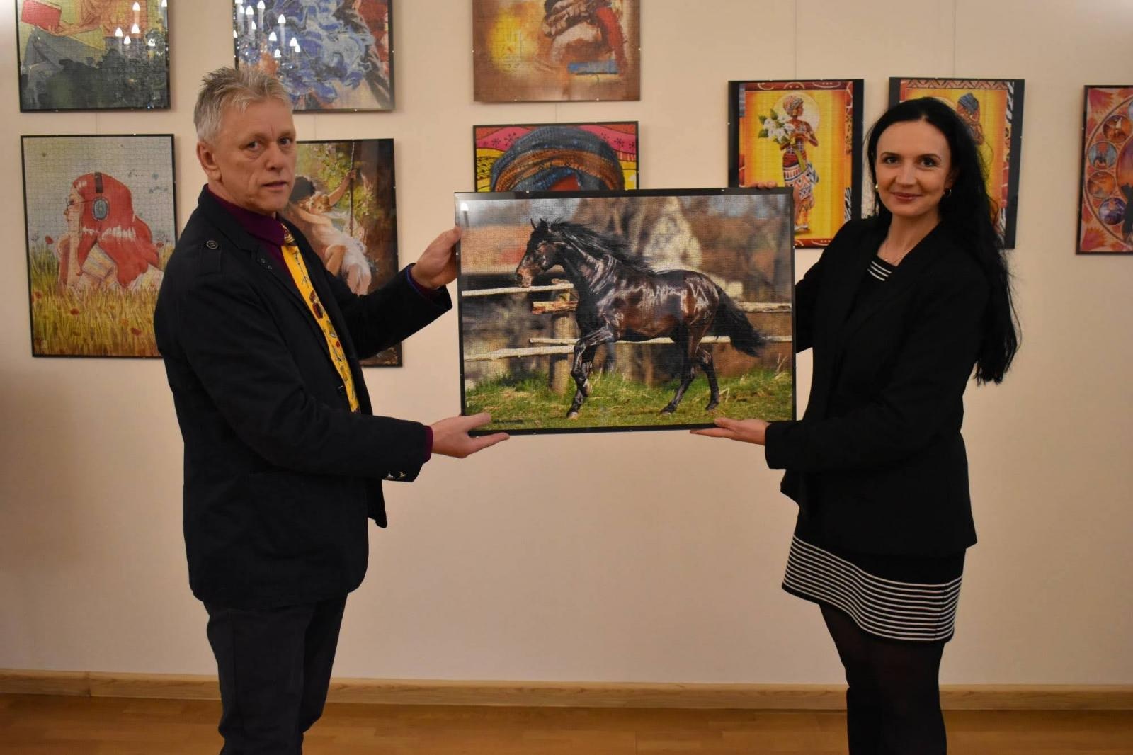 Zdjęcie w galerii na portalu naszraciborz.pl: Świat puzzli - finisaż zamkowej wystawy za nami wiadomości z regionu