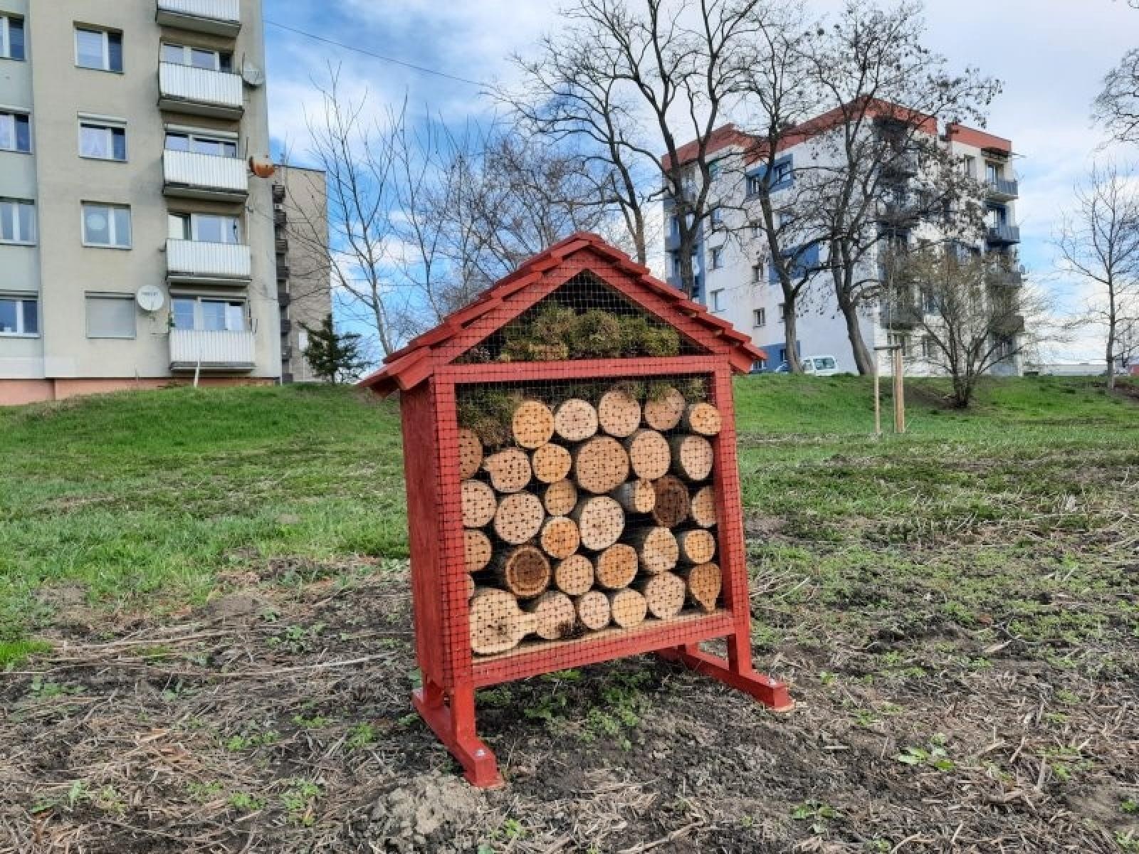 Zdjęcie w galerii na portalu naszraciborz.pl: W Raciborzu przybyło hoteli... dla owadów wiadomości z regionu