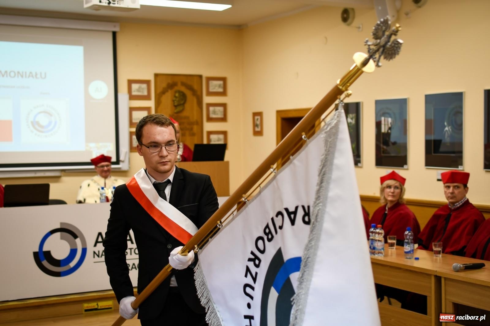 Zdjęcie w galerii na portalu naszraciborz.pl: Nowy etap w życiu raciborskiej uczelni. Uroczyste obrady senatu ANS wiadomości z regionu