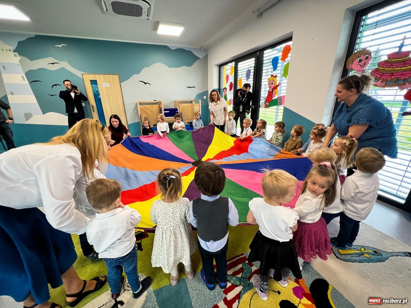 Zdjęcie w galerii na portalu naszraciborz.pl: Raciborski żłobek przy Bielskiej ma roczek wiadomości z regionu