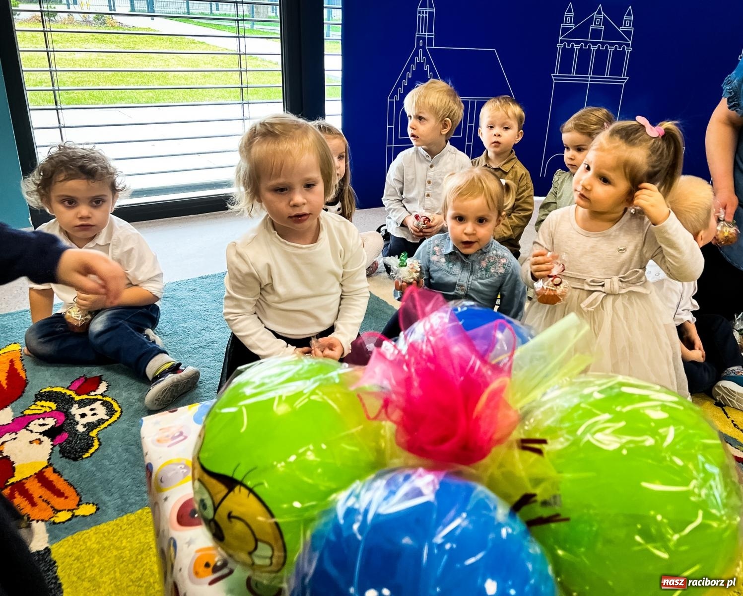 Zdjęcie w galerii na portalu naszraciborz.pl: Raciborski żłobek przy Bielskiej ma roczek wiadomości z regionu